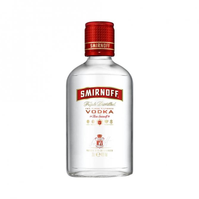 Smirnoff Red Vodka 20cl